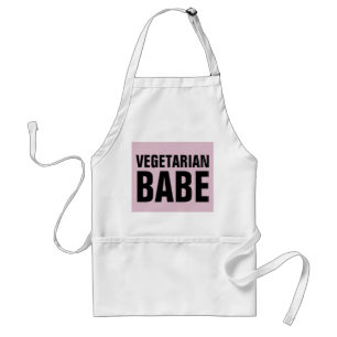 Tablier VÉGÉTARIEN BABE LADIES Cuisine Aprons