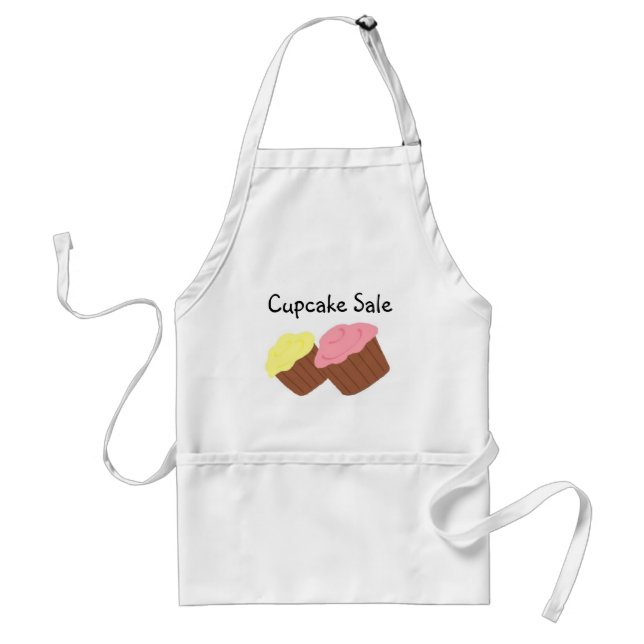 Tablier Vente de cupcake (Devant)