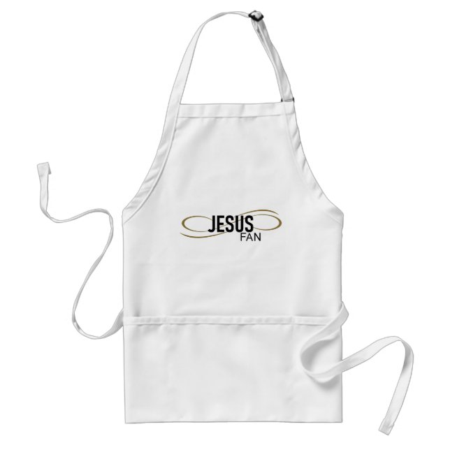 Tablier Ventilateur de Jésus avec Cuisine de tourbillon (Devant)