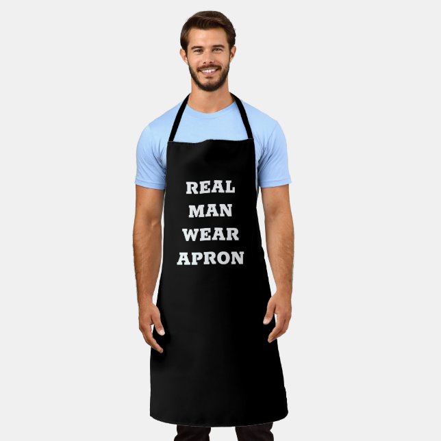 Tablier Véritable homme porter Apron (Porté)