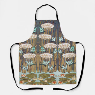 Tablier Verneuil Dragonfly Water Lily Art Nouveau : Vintag