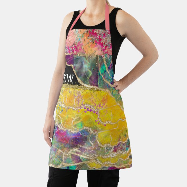 Tablier Version monogramme Glam Apron (Insitu)
