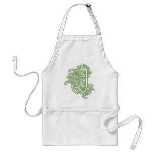 TABLIER VERT DU MONOGRAMME J
