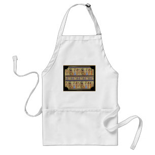 Tablier Vêtements Cadeaux Série Hiéroglyphes Égyptiens II