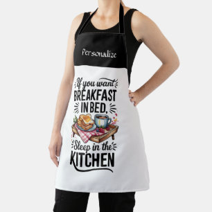Tablier Vêtements de cuisine personnalisés Citation d'humo