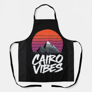 Tablier Vibes du Caire Vintage Style de rue égyptien & V