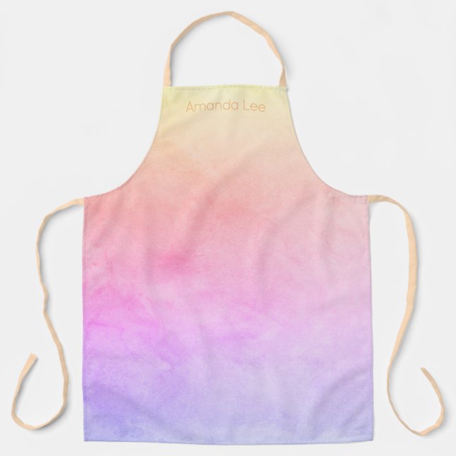 Tablier Vibrant ombre Rainbow Blend (Recto)