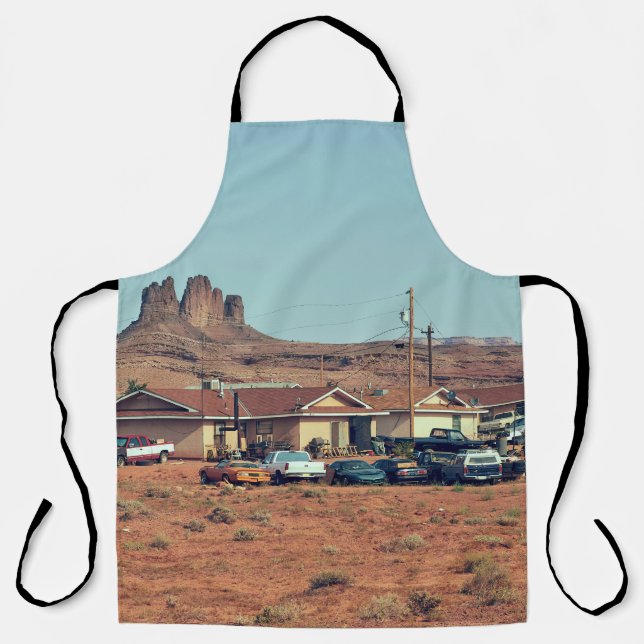 Tablier Vie Navajo, Arizona réservation description. (Recto)