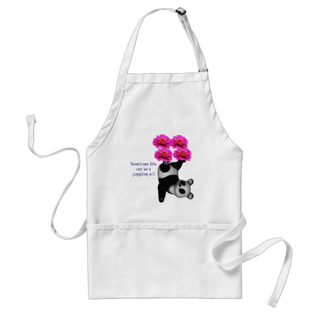 Tablier Vie Une Loi Jonglante Panda Inspiration Apron (Devant)