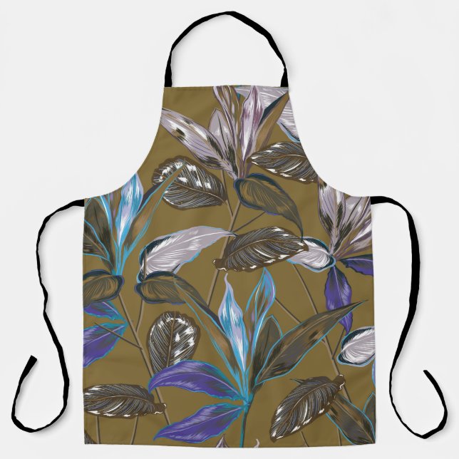 Tablier Vieille texture murale avec fissures, arrière - pl (Recto)