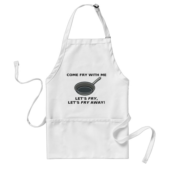 Tablier Viens Friter Avec Moi Apron (Devant)