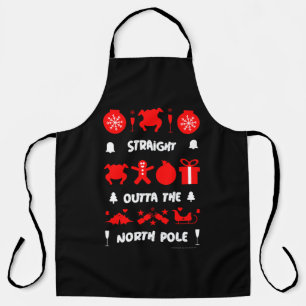 Tablier Vilain pull de fête de bureau de Noël