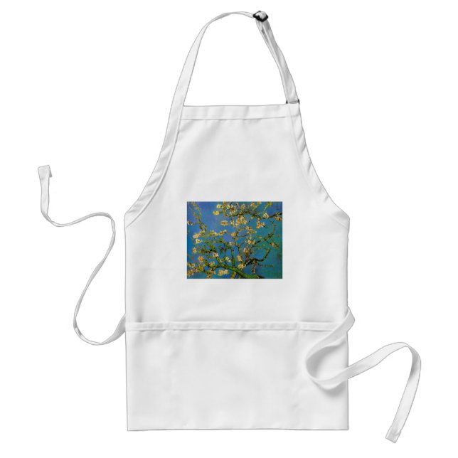 Tablier Vincent van Gogh - Arbre aux amandes en fleurs (Devant)