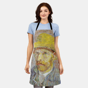 Tablier Vincent van Gogh - Autoportrait au chapeau de pail