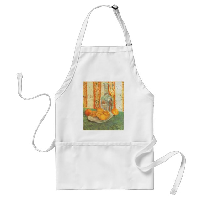 Tablier Vincent van Gogh - Décanter et citrons sur une pla (Devant)