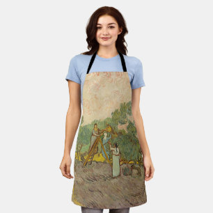 Tablier Vincent van Gogh - Femmes cueillette d'olives