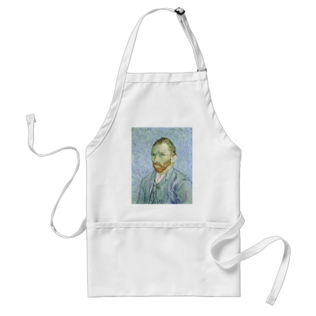 Tablier Vincent van Gogh - Van Gogh Autoportrait en bleu (Devant)