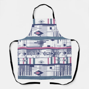 Tablier vintag ornement moderne Abstrait éléments géométri