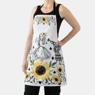 Tablier Vintage Alice Au Pays Des Merveilles