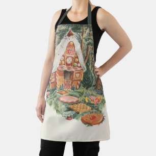 Tablier Vintage Fairy Tale, Hansel et Gretel Candy House