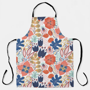 Tablier Vintage floral clair : style scandinave.
