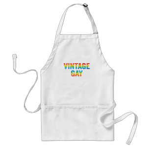 Tablier Vintage gay arc-en-ciel LGBTQ troublé LGBT Gay Pri