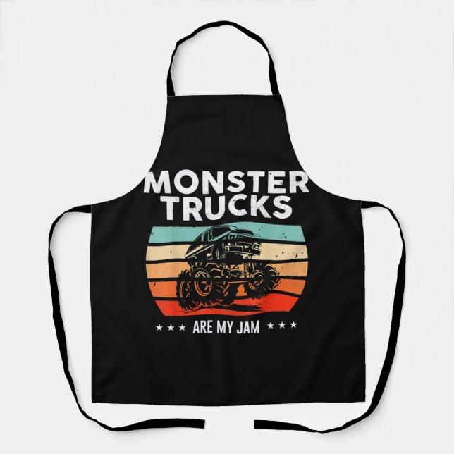 Tablier Vintage Monster Truck (Recto)