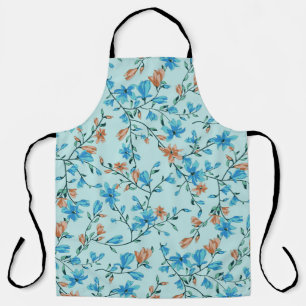 Tablier Vintage simple : Motif en tissu floral