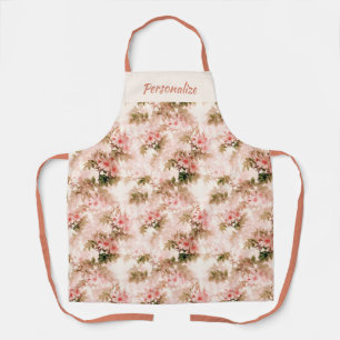 Tablier Vintage Victorien rose Floral Chic Motif