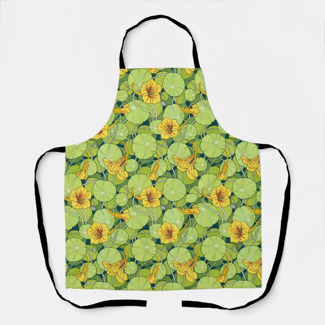Tablier Vintage Waterlilies (Recto)