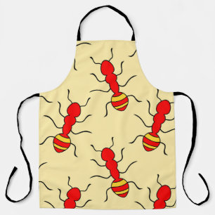 Tablier Vintageant sans soudure motif, abstrait, animal,
