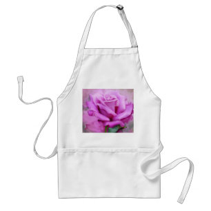 Tablier violet rose, cuisine et artisanat.