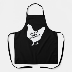 Tablier Vive le poulet laid