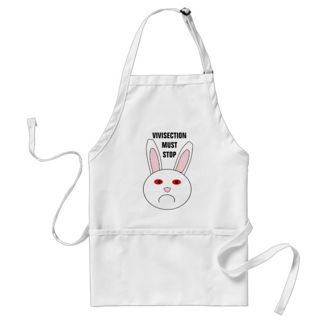 Tablier Vivisection Doit Cesser (Devant)