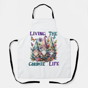 Tablier Vivre La Vie Gnome