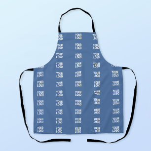 Tablier Votre logo ou image Motif à rayures verticales