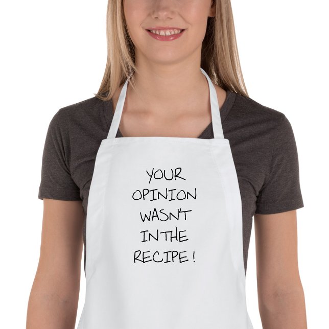 Tablier Votre opinion ne compte pas (Créateur téléchargé)
