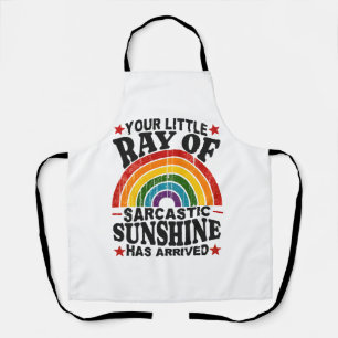 Tablier Votre petit rayon de soleil sarcastique