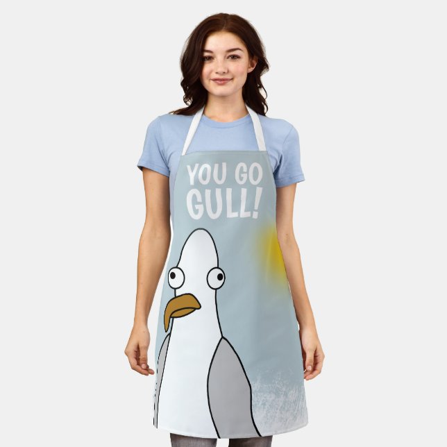 Tablier Vous Allez Gull (Porté)