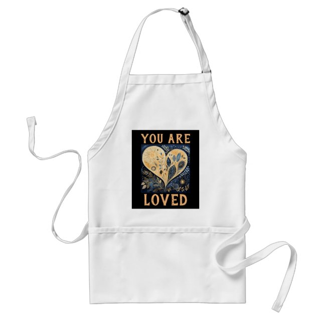 Tablier Vous Êtes Aimé Apron (Devant)