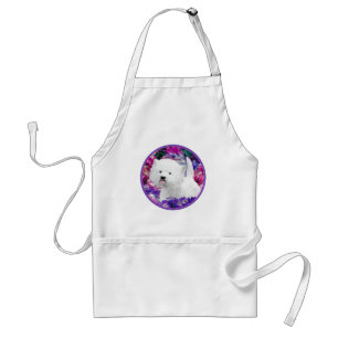 Tablier West Highland White Terrier Peinture Chien Art