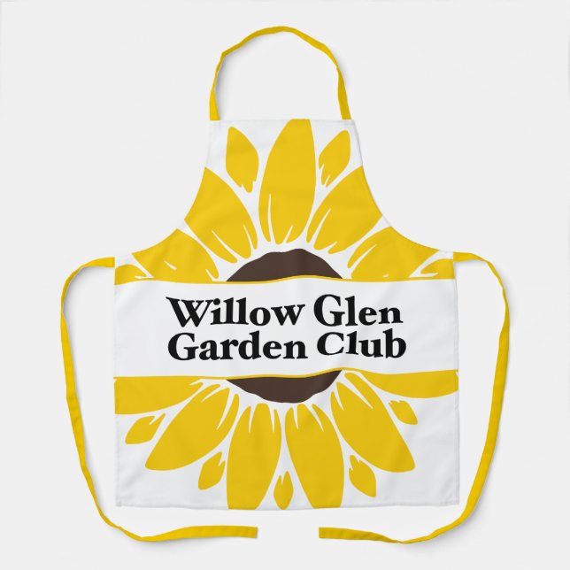 Tablier WGGC avec sangles jaunes (Recto)