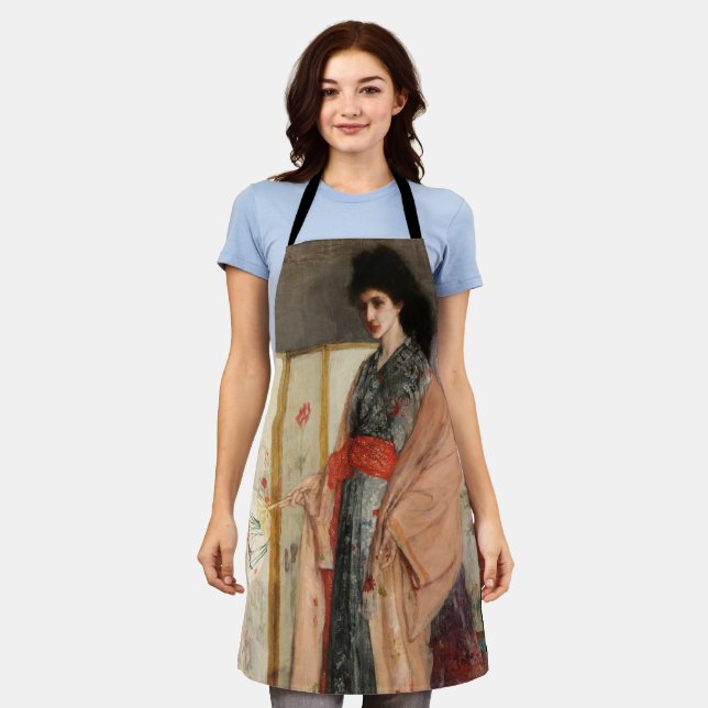 Tablier Whistler - La princesse du pays de la porcelaine (Porté)