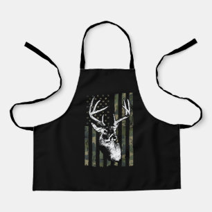 Tablier Whitetail Buck Deer Hunting USA Camouflage Amériqu