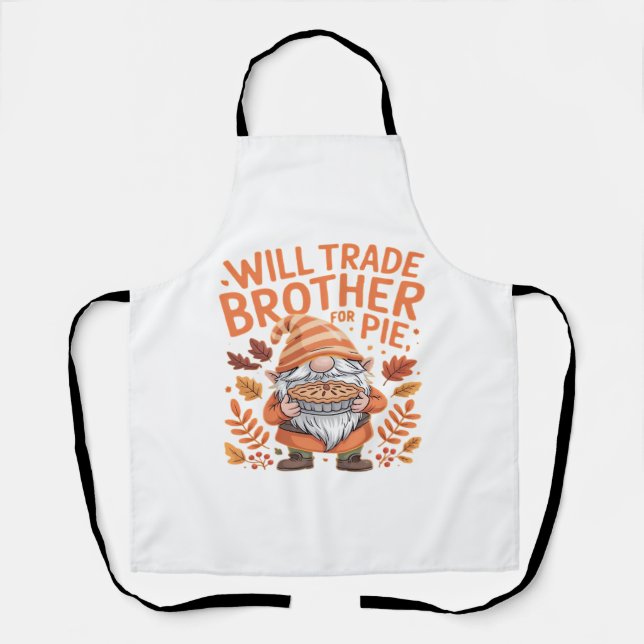 Tablier Will Trade Brother Pour Gnomes À Tarte Jour D'Acti (Recto)
