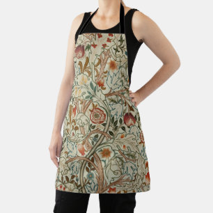 Tablier William Morris Acanthus Broderie Motif Floral