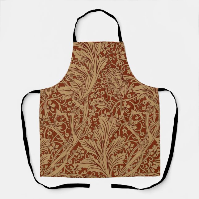 Tablier William Morris Arcadia Floral Garden Flower Classi (Recto)