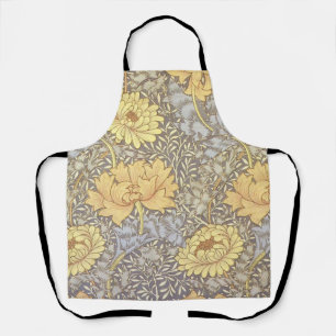 Tablier William Morris Chrysanthemum Fleurs maman