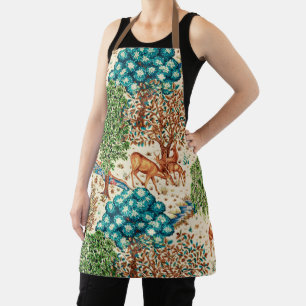 Tablier William Morris Deer par une Tapisserie Brook Beige