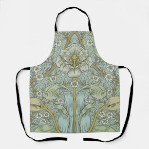Tablier William Morris Spring Motif classique épais